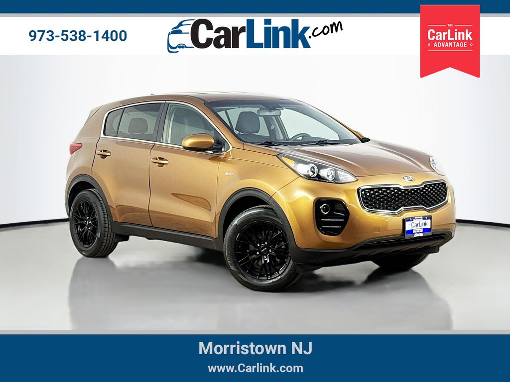 Red (Burnished Copper) 2019 Kia Sportage SUV / Crossover All-Wheel Drive 6-Speed Automatic Overdrive