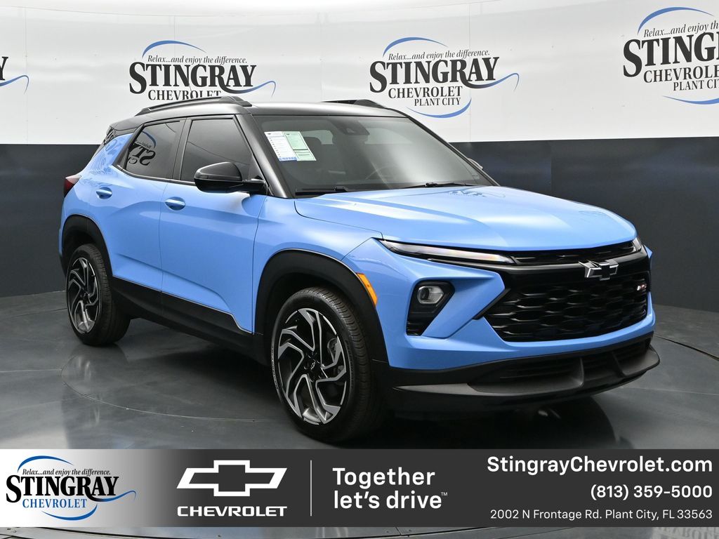 Fountain Blue 2024 Chevrolet Trailblazer SUV / Crossover Front-Wheel Drive Continuously Variable Transmission