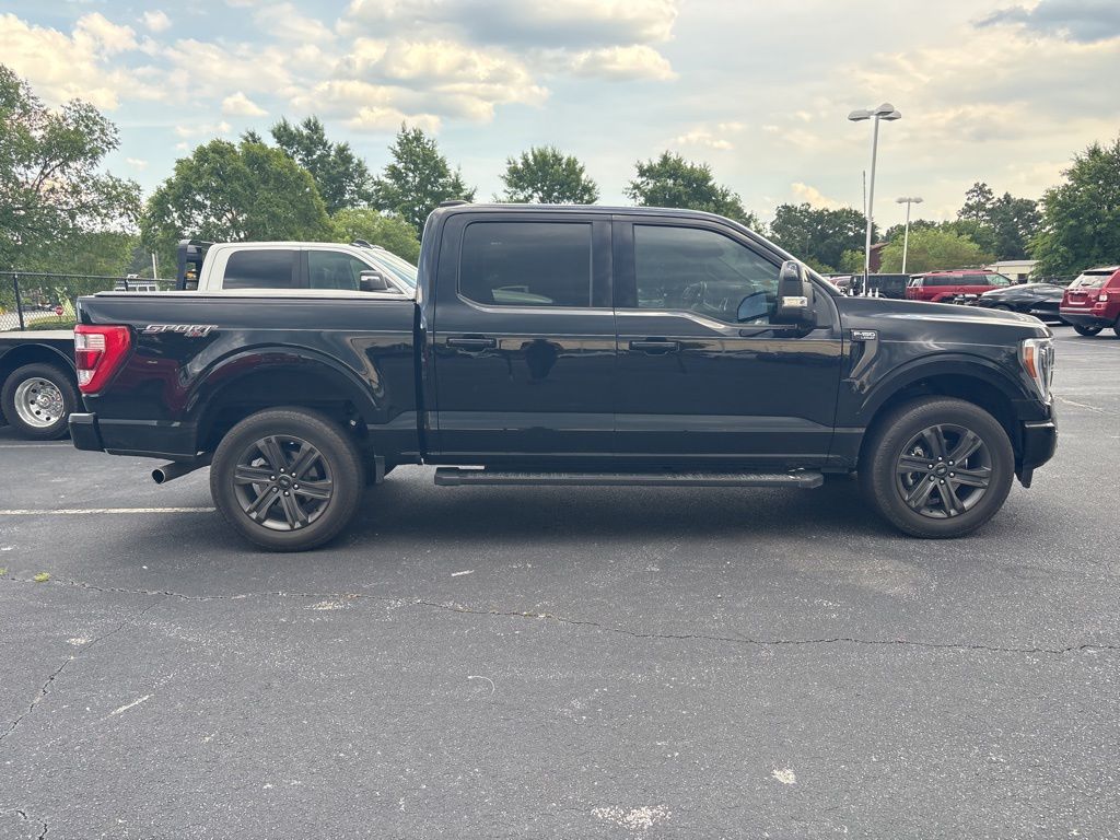 2023 Ford F-150 Lariat Black Metallic - Jim Hudson Acura - Image 2