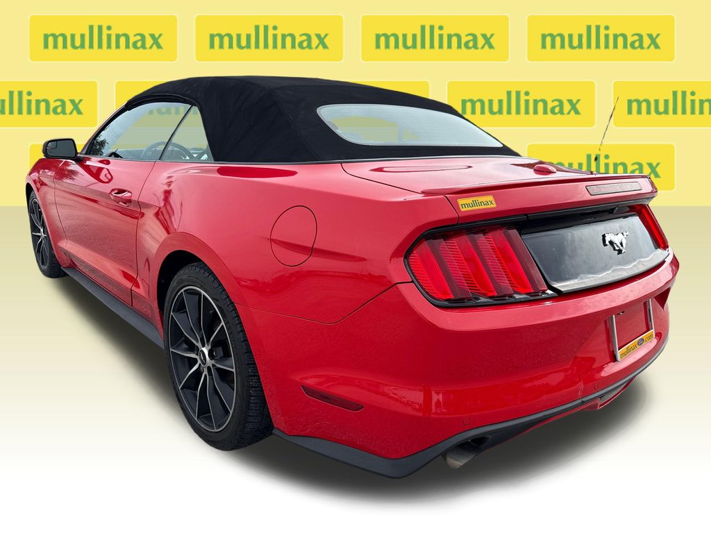 2016 Race Red Ford Mustang EcoBoost Premium RWD Convertible