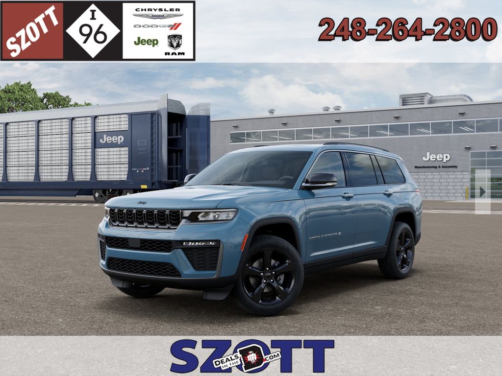 Gray (Steel Blue) 2026 Jeep Grand Cherokee L SUV / Crossover Four-Wheel Drive 8-Speed Automatic
