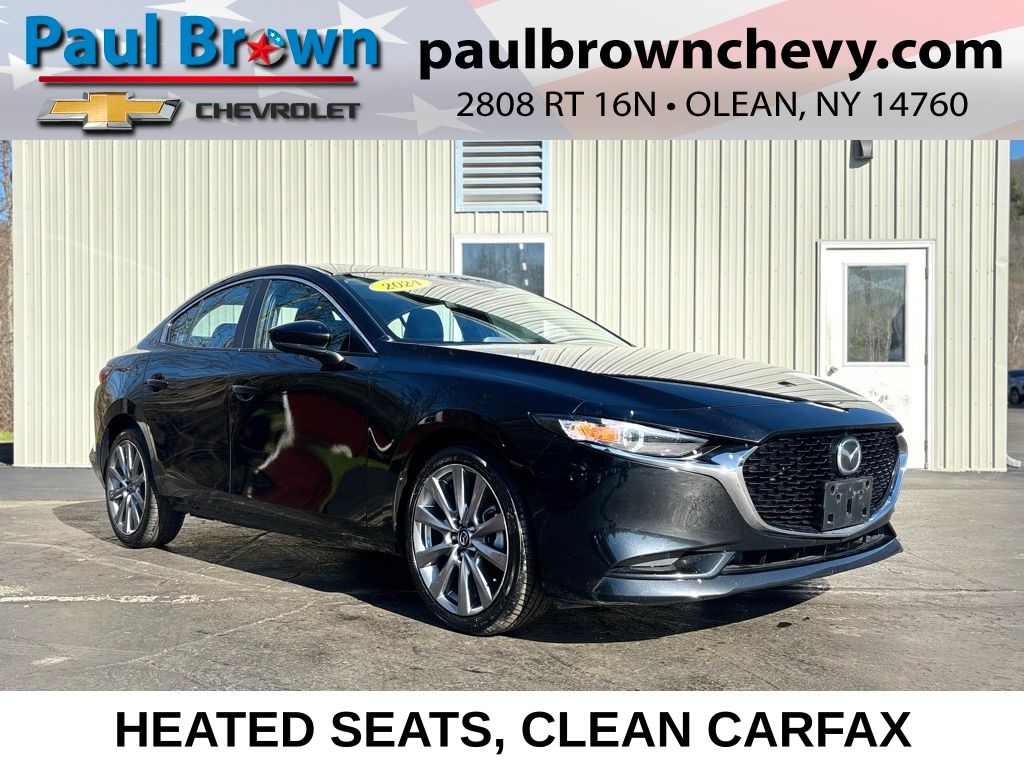 Jet Black Mica 2024 Mazda MAZDA3 Sedan Front-Wheel Drive 6-Speed Automatic