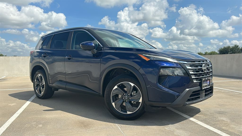 2025 Nissan Rogue SV Blue at South Houston Nissan