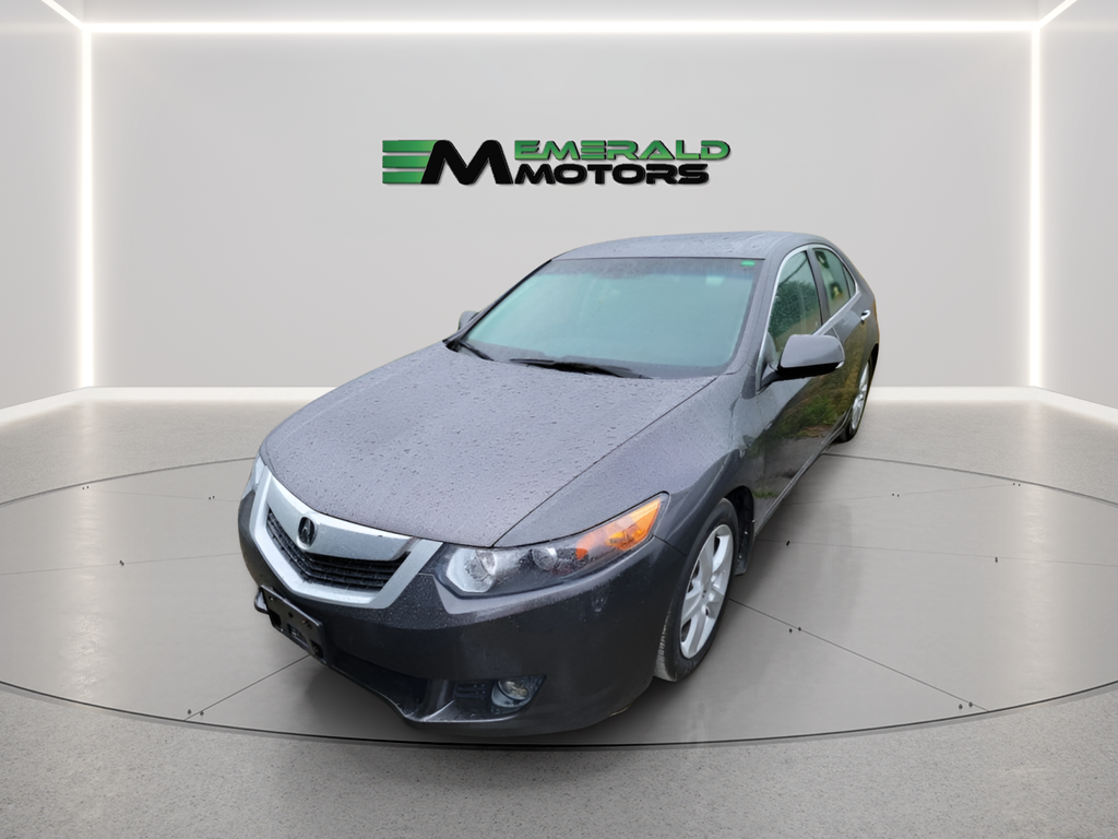 Gray 2009 Acura TSX Sedan  5-Speed Automatic