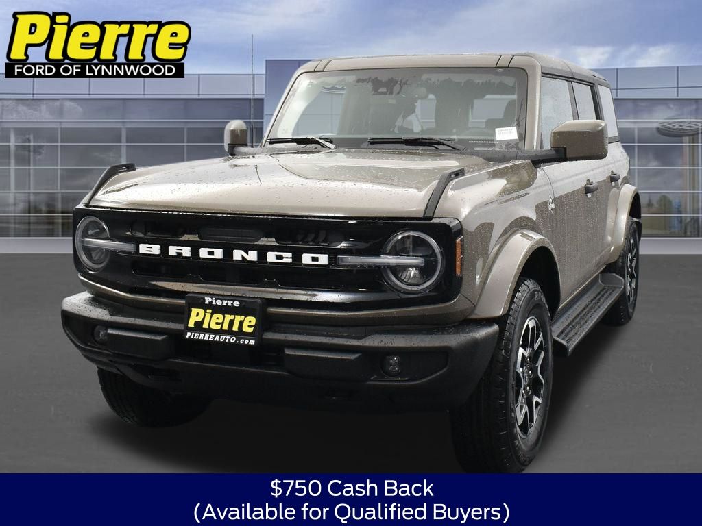Gray 2026 Ford Bronco Outer Banks 4-Door 4WD SUV / Crossover Four-Wheel Drive Automatic