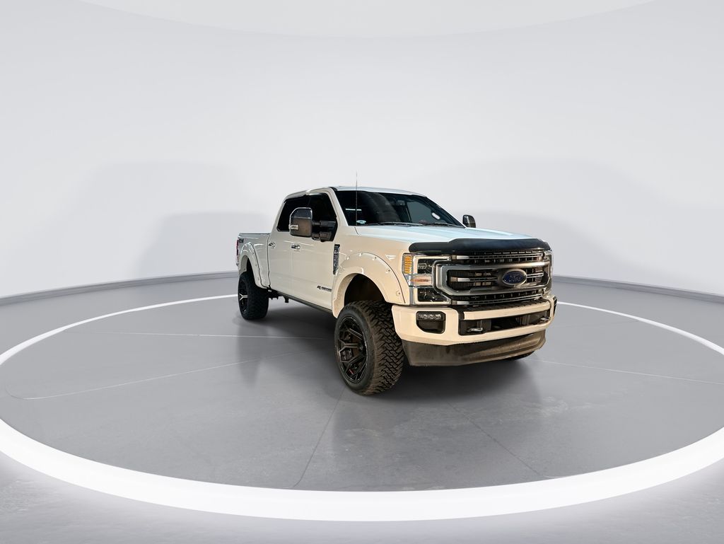 2020 Ford F-350SD Platinum White at Mazda of Columbia