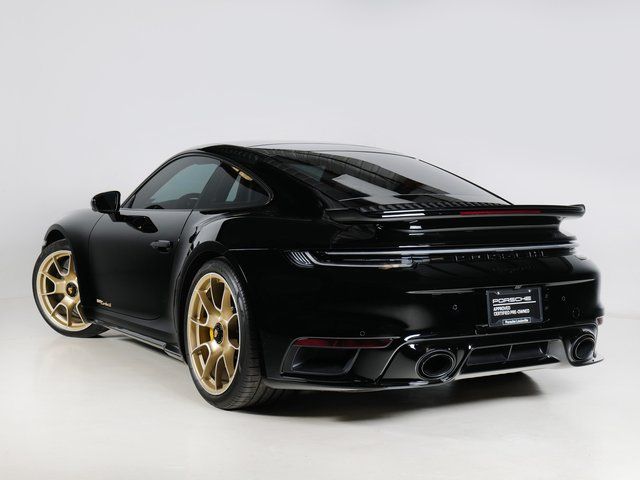 Certified Used 2025 Black Porsche Turbo S image 3