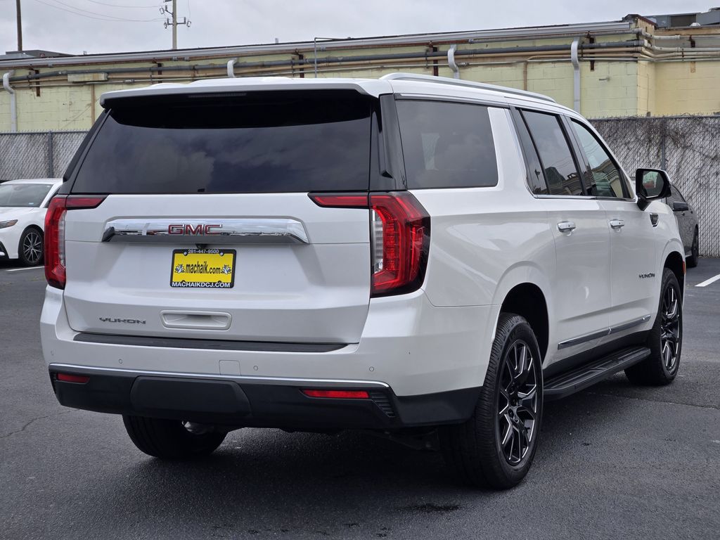 2021 GMC Yukon XL SLT White at Bayway Cadillac of The Woodlands