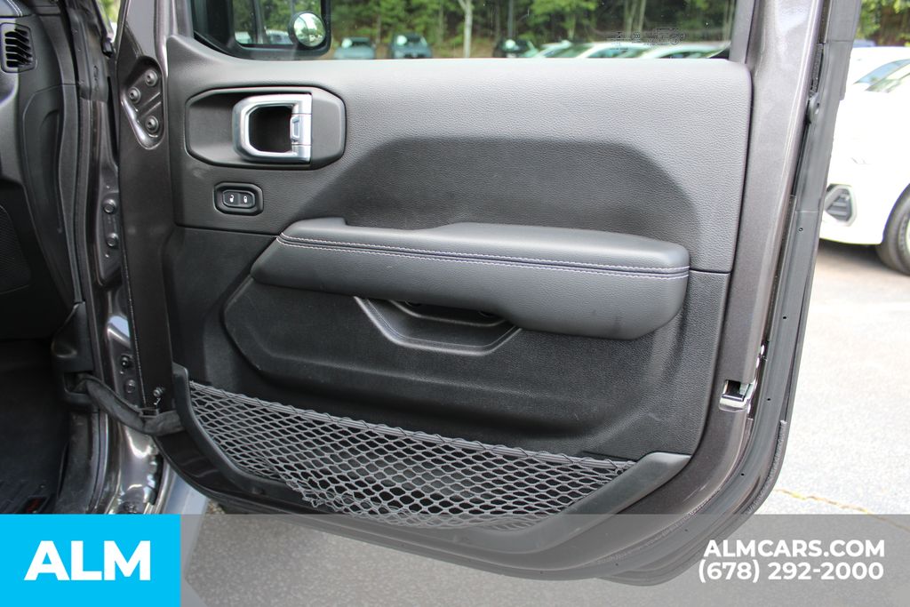 Used 2021 Gray Jeep Unlimited Sahara image 28