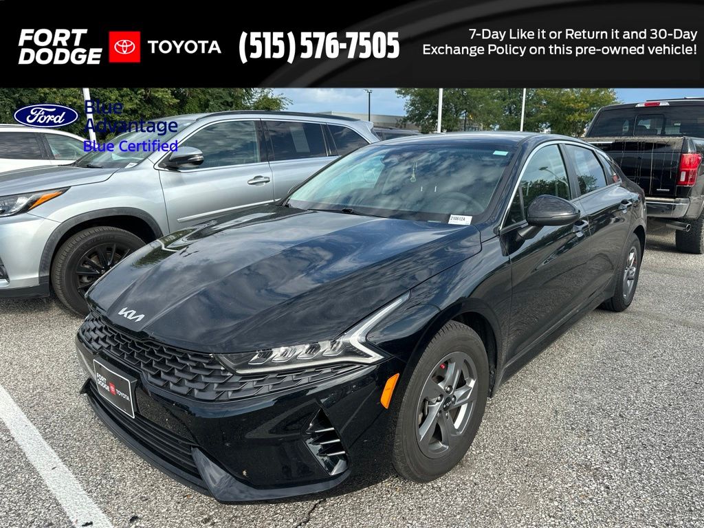 Ebony Black 2024 Kia K5 Sedan Front-Wheel Drive 8-Speed Automatic