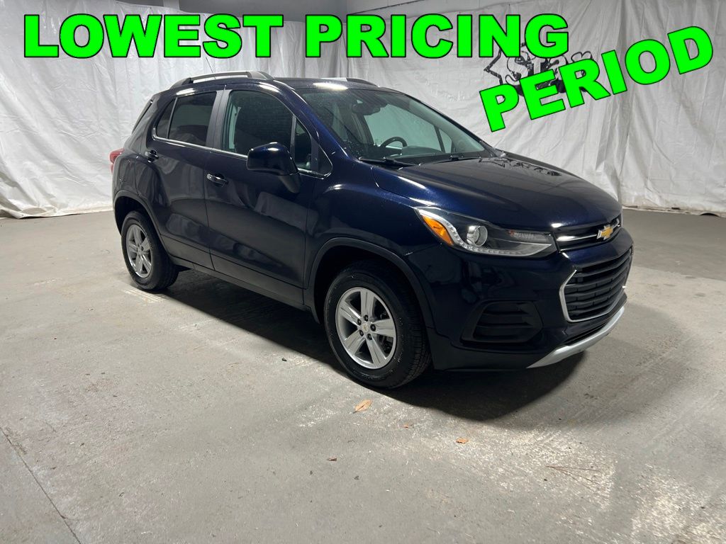 Midnight Blue Metallic 2022 Chevrolet Trax SUV / Crossover All-Wheel Drive 6-Speed Automatic