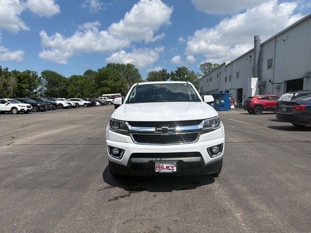 Summit White 2018 Chevrolet Colorado Pickup Truck Four-Wheel Drive 8-Speed Automatic
