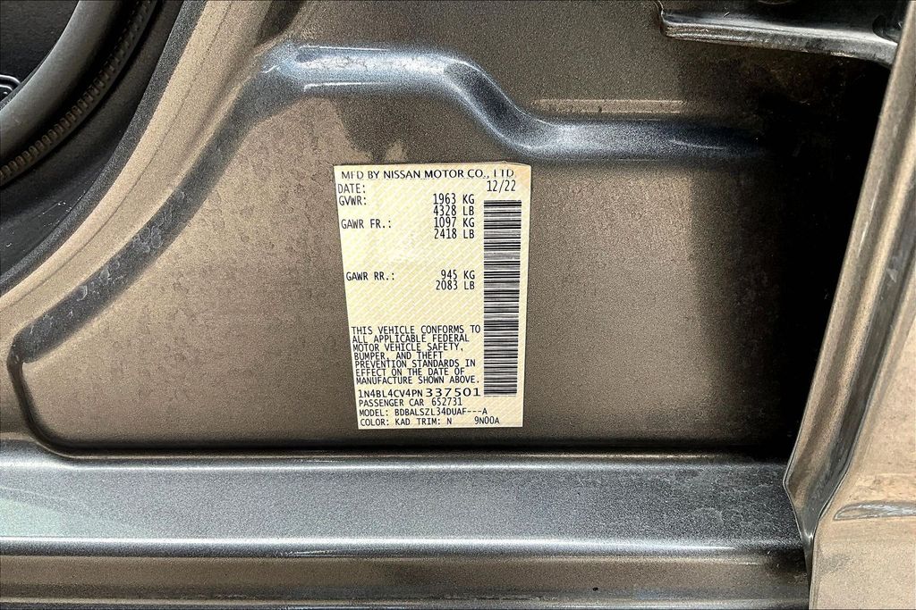 2023 Nissan Altima 2.5 SR Gray at DeMontrond Automotive Group