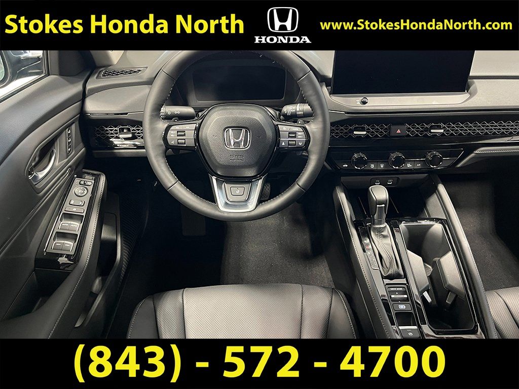 2026 Honda Accord Hybrid Touring Gray at Stokes Honda North