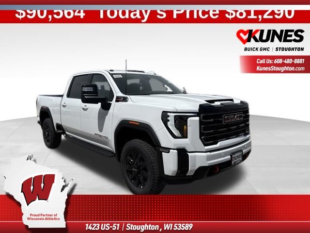 Summit White 2026 GMC Sierra 3500HD Pickup Truck Four-Wheel Drive Automatic