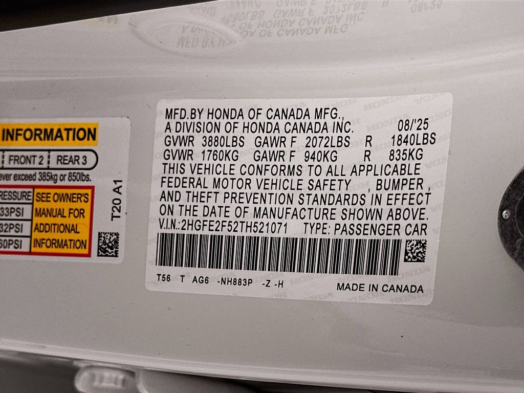 Thumbnail: 2026 Honda Civic - 22