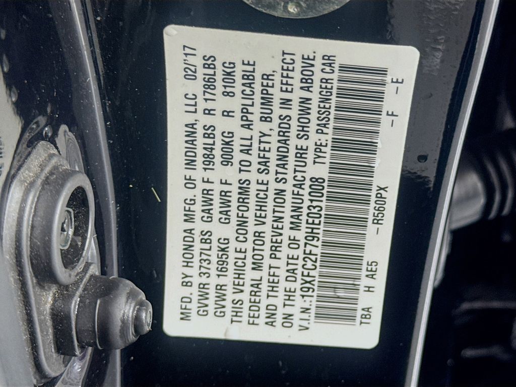 Used Car 2017 Honda Civic  Ex For Sale Under $20,000 In Austin, Texas