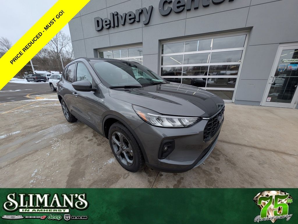 Carbonized Gray Metallic 2025 Ford Escape ST-Line Select AWD SUV / Crossover All-Wheel Drive 8-Speed Automatic