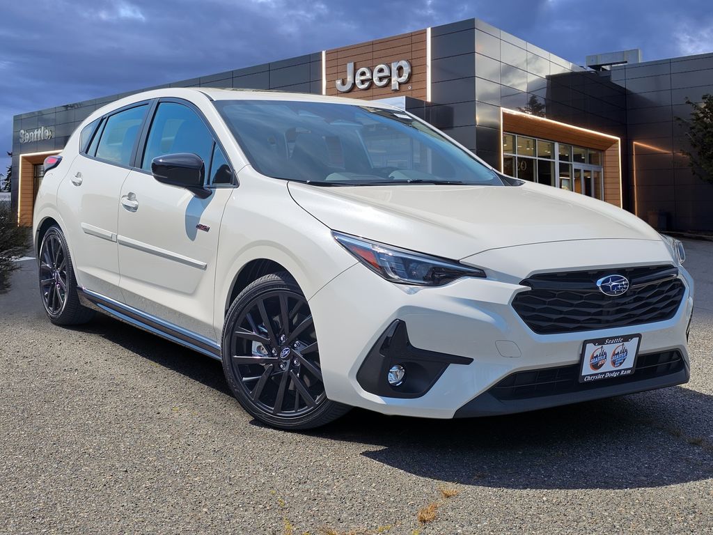 Crystal White Pearl 2026 Subaru Impreza Wagon All-Wheel Drive Continuously Variable Transmission