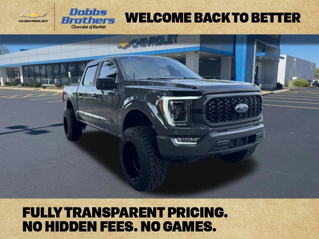 Gray (Lead Foot) 2021 Ford F-150 XL SuperCrew RWD Pickup Truck 4X2 Automatic
