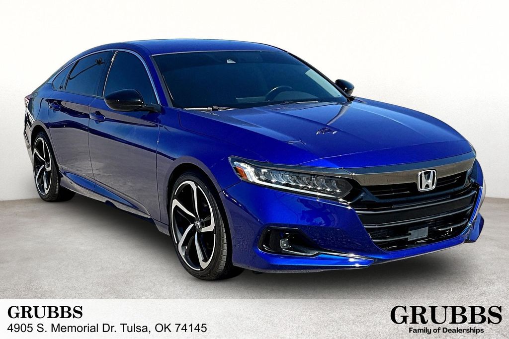 Still Night Pearl 2021 Honda Accord Sport Special Edition FWD Sedan Front-Wheel Drive Continuously Variable Transmission