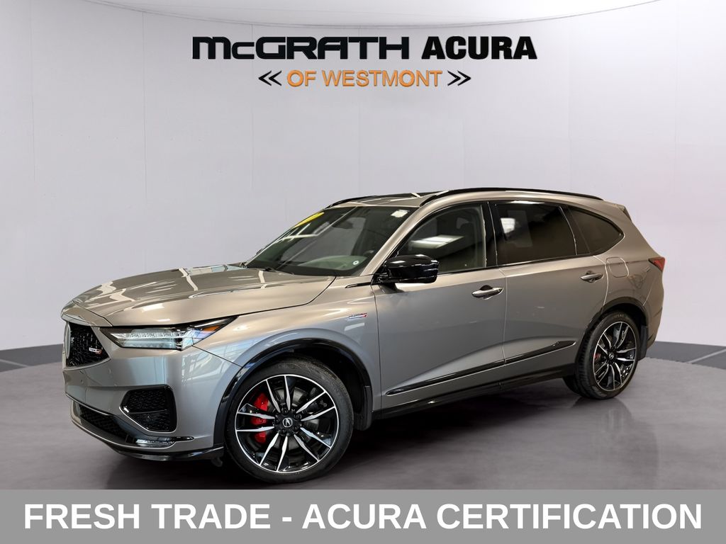 Liquid Carbon Metallic 2023 Acura MDX SUV / Crossover All-Wheel Drive Automatic
