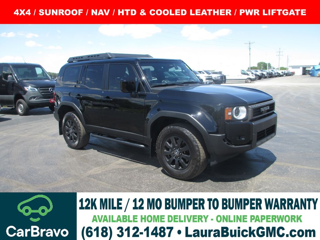 Black 2024 Toyota Land Cruiser First Edition 4WD SUV / Crossover Four-Wheel Drive 8-Speed Automatic