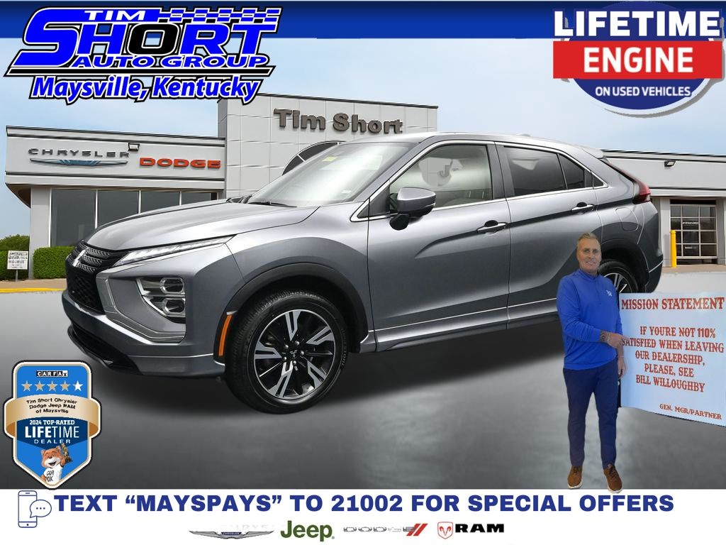 Silver 2025 Mitsubishi Eclipse Cross Continuously Variable Transmission