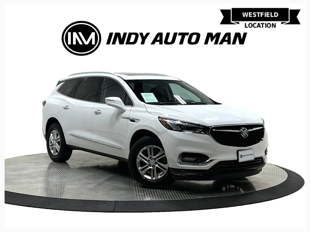 Summit White 2018 Buick Enclave SUV / Crossover Four-Wheel Drive 9-Speed Automatic