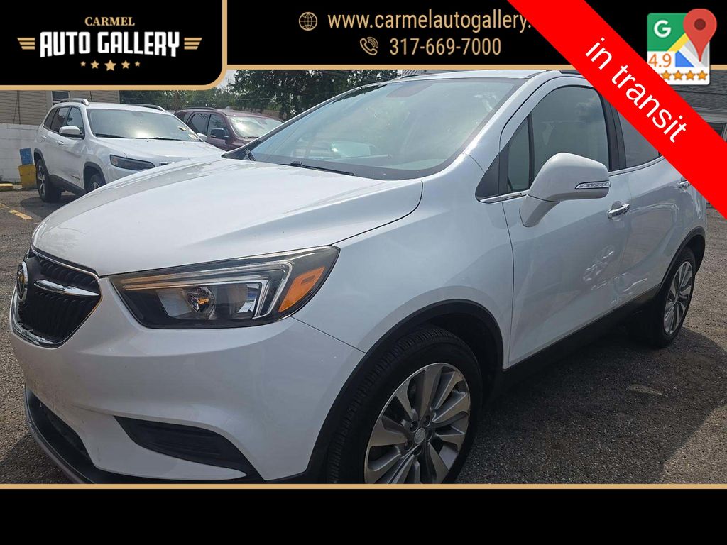 Summit White 2019 Buick Encore SUV / Crossover Front-Wheel Drive 6-Speed Automatic Overdrive
