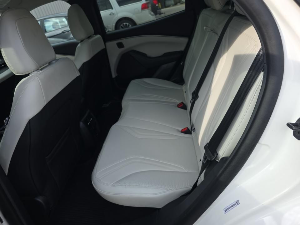 2023 Star White Metallic Tri-Coat Ford Mustang Mach-E Premium AWD SUV
