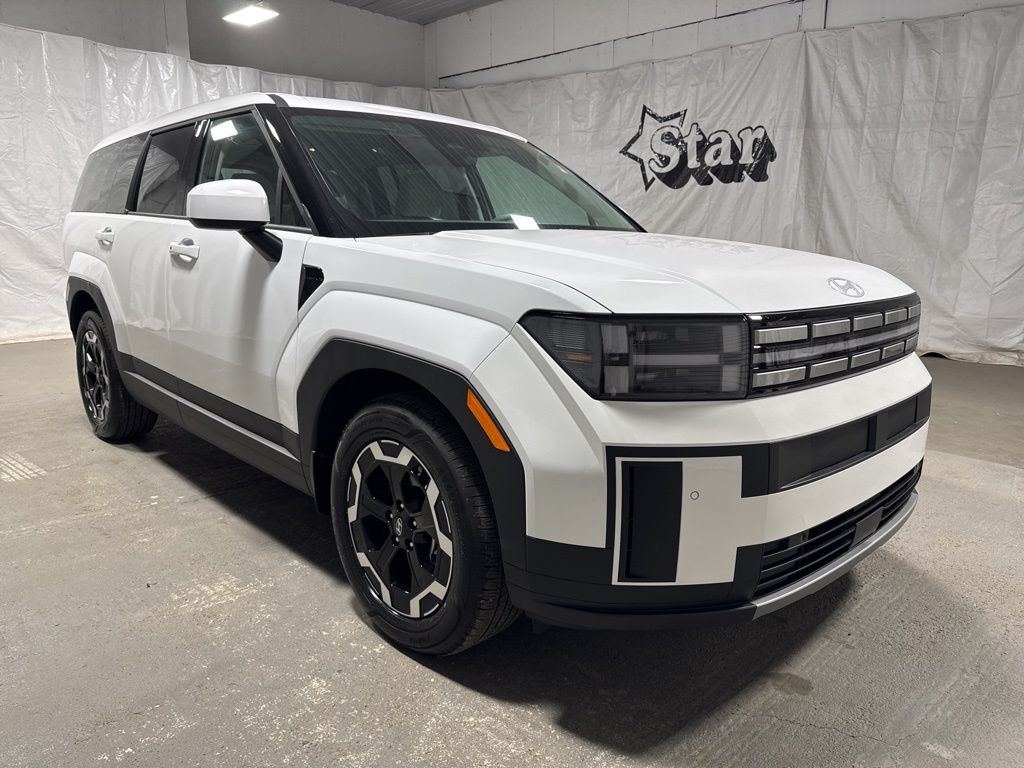 Serenity White 2025 Hyundai Santa Fe SE FWD SUV / Crossover Front-Wheel Drive Automatic