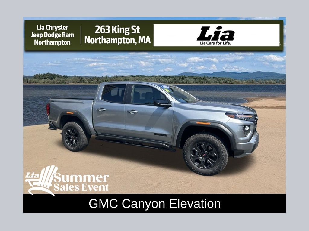 Sterling Metallic 2025 GMC Canyon Pickup Truck Four-Wheel Drive 8-Speed Automatic