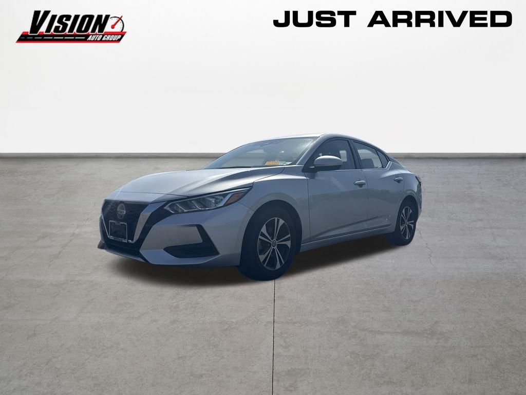 Brilliant Silver Metallic 2023 Nissan Sentra Sedan Front-Wheel Drive Continuously Variable Transmission