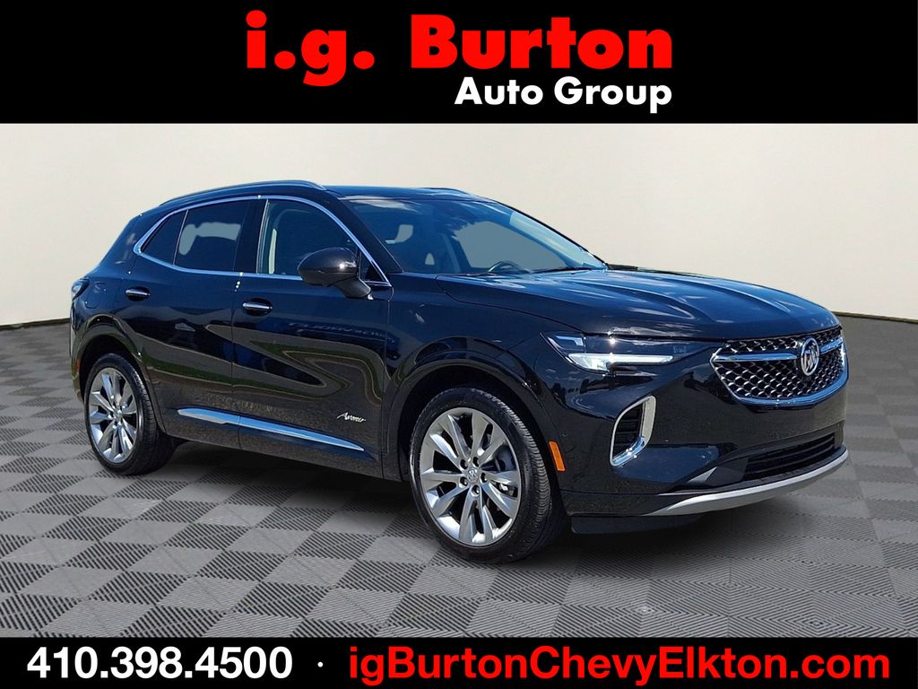 Black (Ebony Twilight Metallic) 2023 Buick Envision SUV / Crossover All-Wheel Drive 9-Speed Automatic