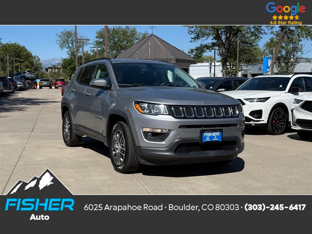Billet Silver Metallic 2017 Jeep Compass SUV / Crossover Four-Wheel Drive 9-Speed Automatic