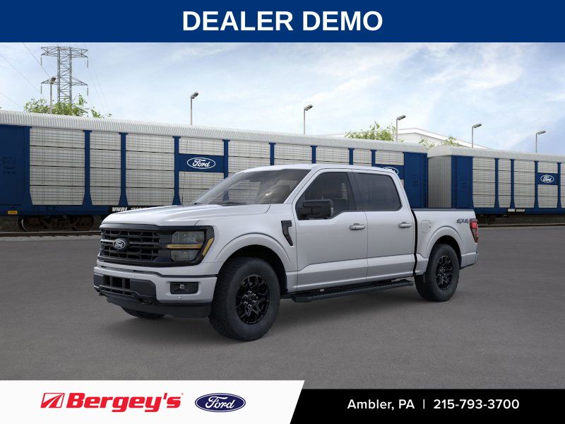 Iconic Silver Metallic 2026 Ford F-150 Pickup Truck Four-Wheel Drive Automatic