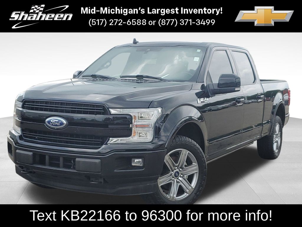 Agate Black Metallic 2019 Ford F-150 Pickup Truck Four-Wheel Drive Automatic