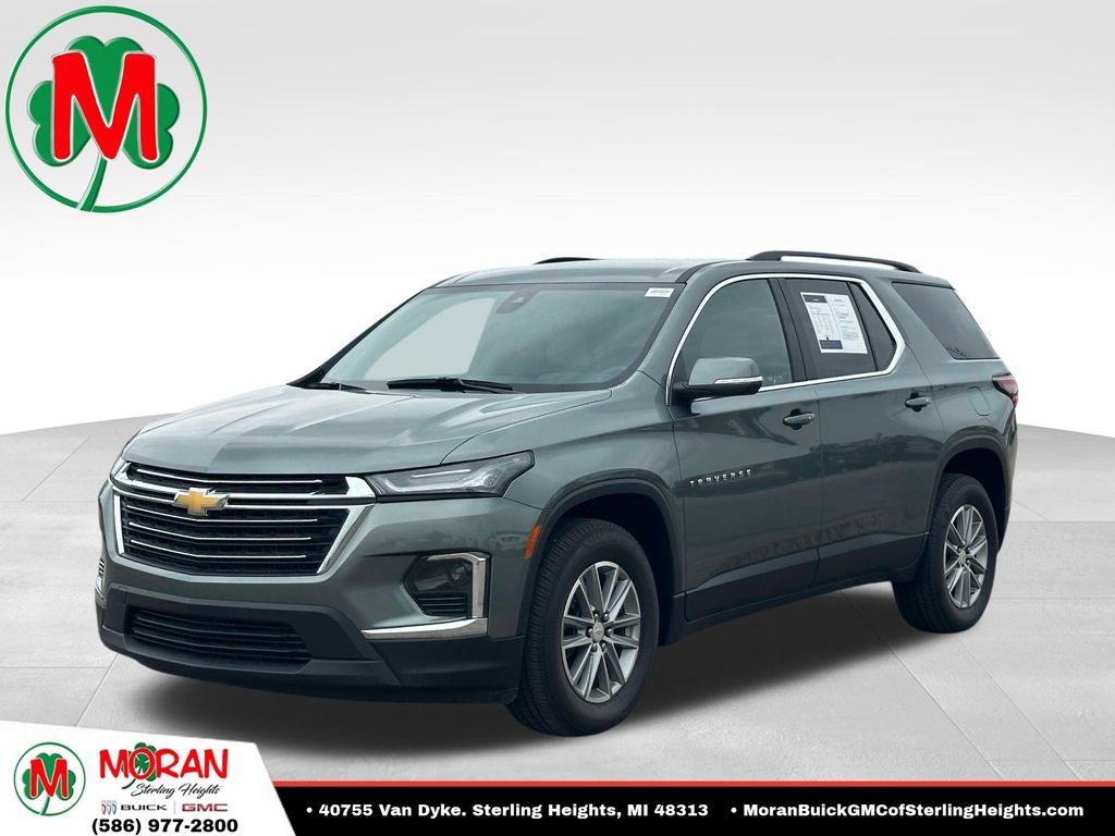 Silver Sage 2023 Chevrolet Traverse SUV / Crossover Front-Wheel Drive 9-Speed Automatic
