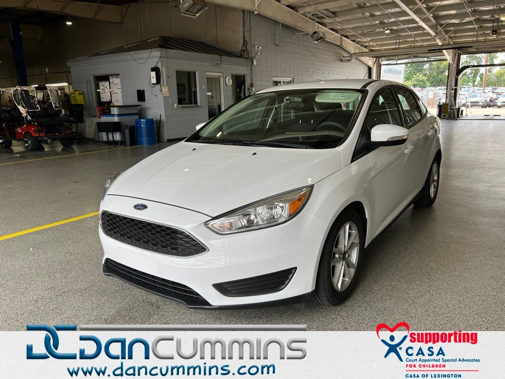 Oxford White 2016 Ford Focus Sedan Front-Wheel Drive Automatic