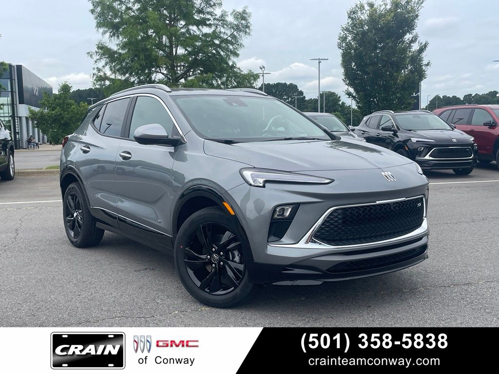 Gray Metallic 2026 Buick Encore GX Sport Touring FWD SUV / Crossover Front-Wheel Drive Continuously Variable Transmission