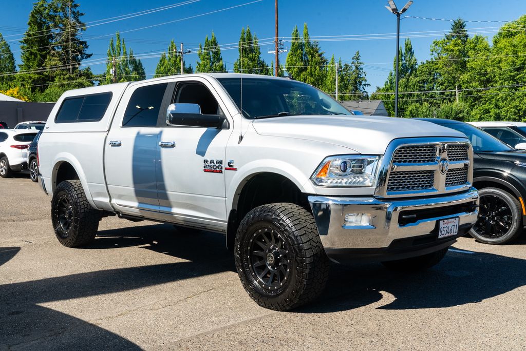 Bright Silver Metallic Clearcoat 2015 RAM 2500 Pickup Truck Four-Wheel Drive Automatic