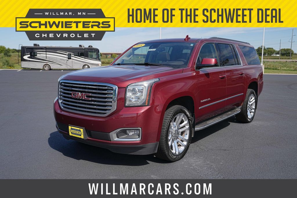 Crimson Red Tintcoat 2018 GMC Yukon XL SUV / Crossover Four-Wheel Drive 6-Speed Automatic Overdrive