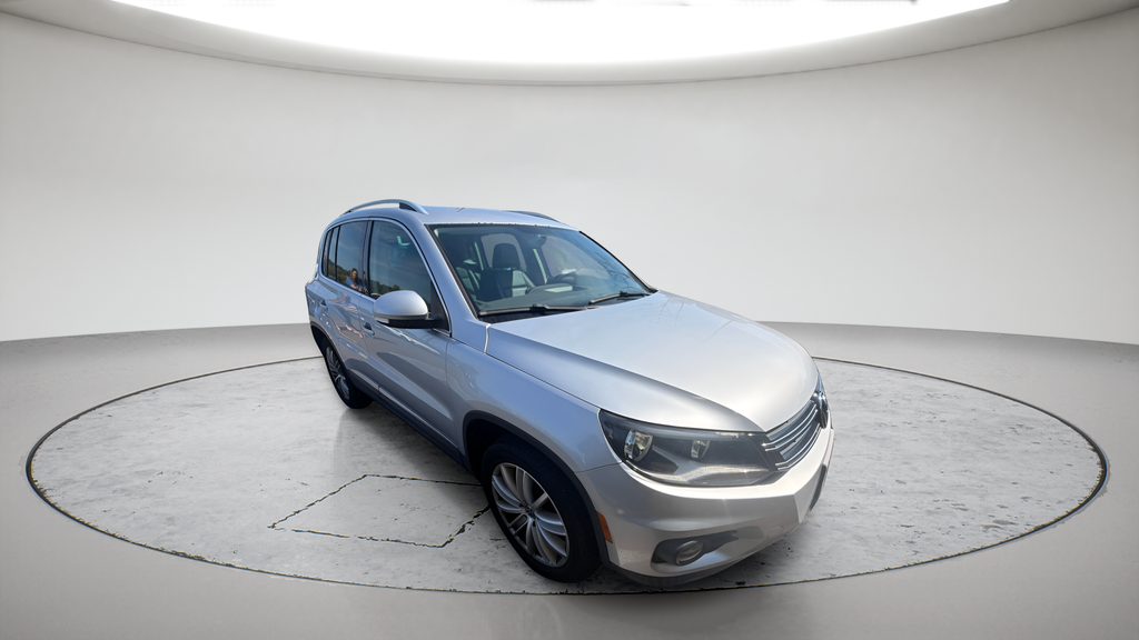 Reflex Silver Metallic 2012 Volkswagen Tiguan SUV / Crossover All-Wheel Drive 6-Speed Automatic