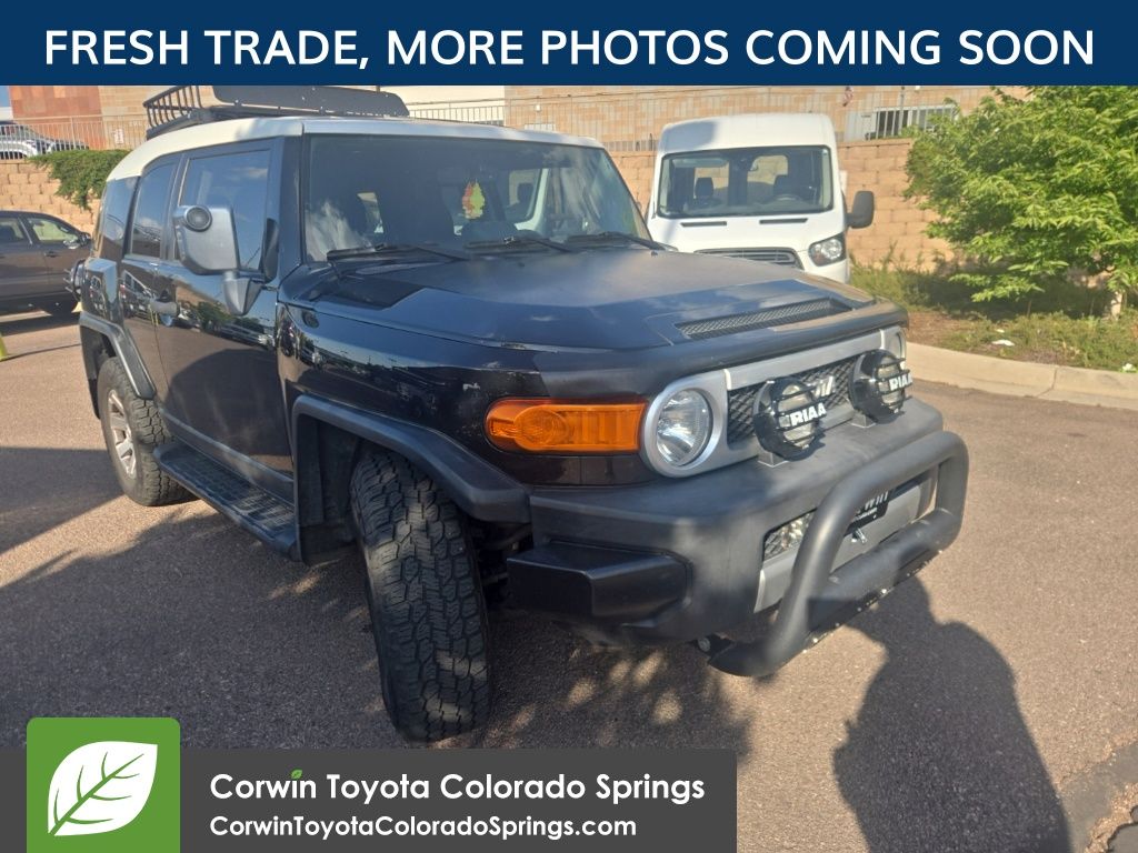 Black 2014 Toyota FJ Cruiser SUV / Crossover Four-Wheel Drive 5-Speed Automatic