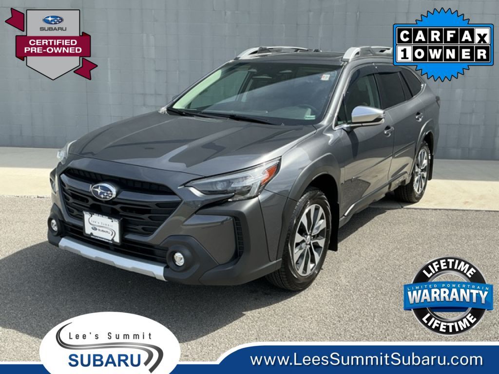 Magnetite Gray Metallic 2023 Subaru Outback Touring AWD SUV / Crossover All-Wheel Drive Continuously Variable Transmission