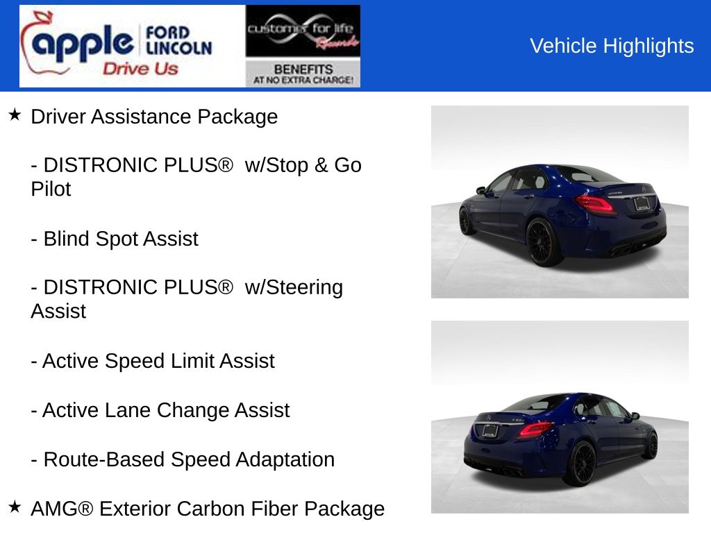 2019 Mercedes-Benz AMG C 63 S