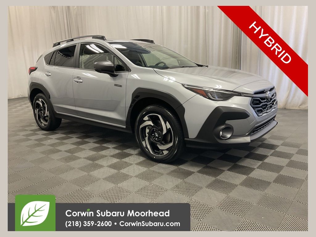 Ice Silver Metallic 2026 Subaru Crosstrek Hybrid SUV / Crossover All-Wheel Drive Continuously Variable Transmission