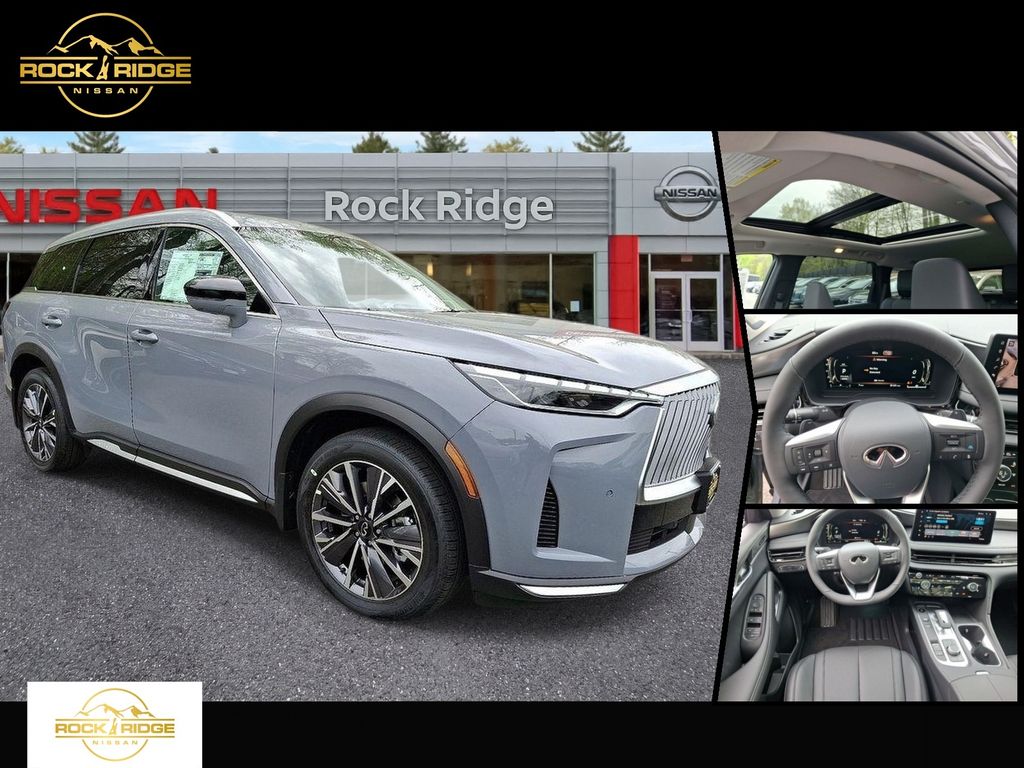 Harbor Gray 2026 INFINITI QX60 SUV / Crossover All-Wheel Drive 9-Speed Automatic