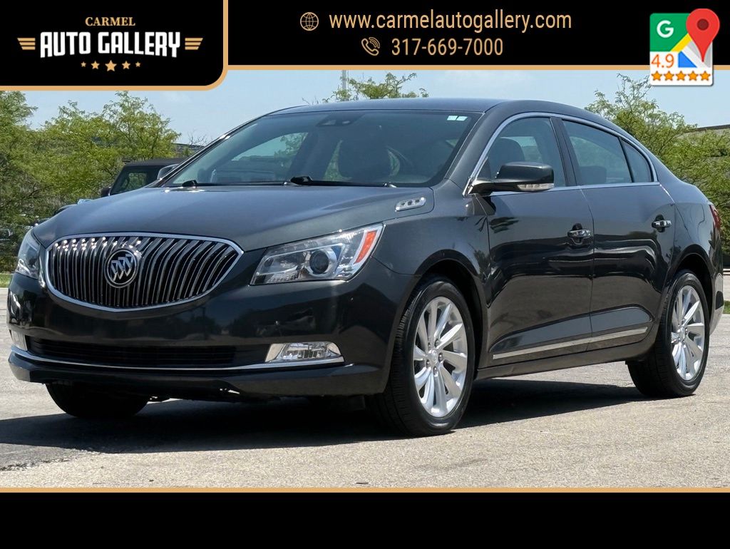 Graphite Gray Metallic 2016 Buick LaCrosse Sedan Front-Wheel Drive 6-Speed Automatic Overdrive